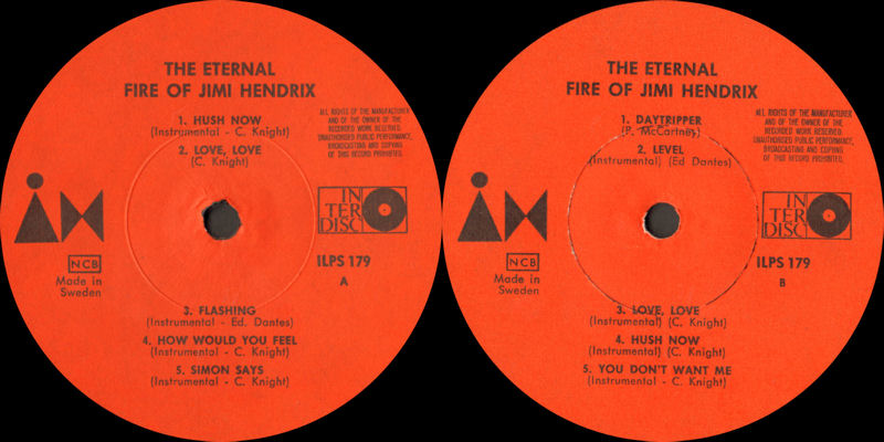Discographie : Enregistrements pré-Experience & Ed Chalpin - Page 6 InterdiscILPS179TheEternalFireOfLabel_zpsdcc8a374