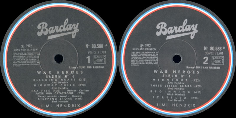 Discographie : Made in Barclay - Page 2 SunsandRainbowVolume4BarclayLabel2