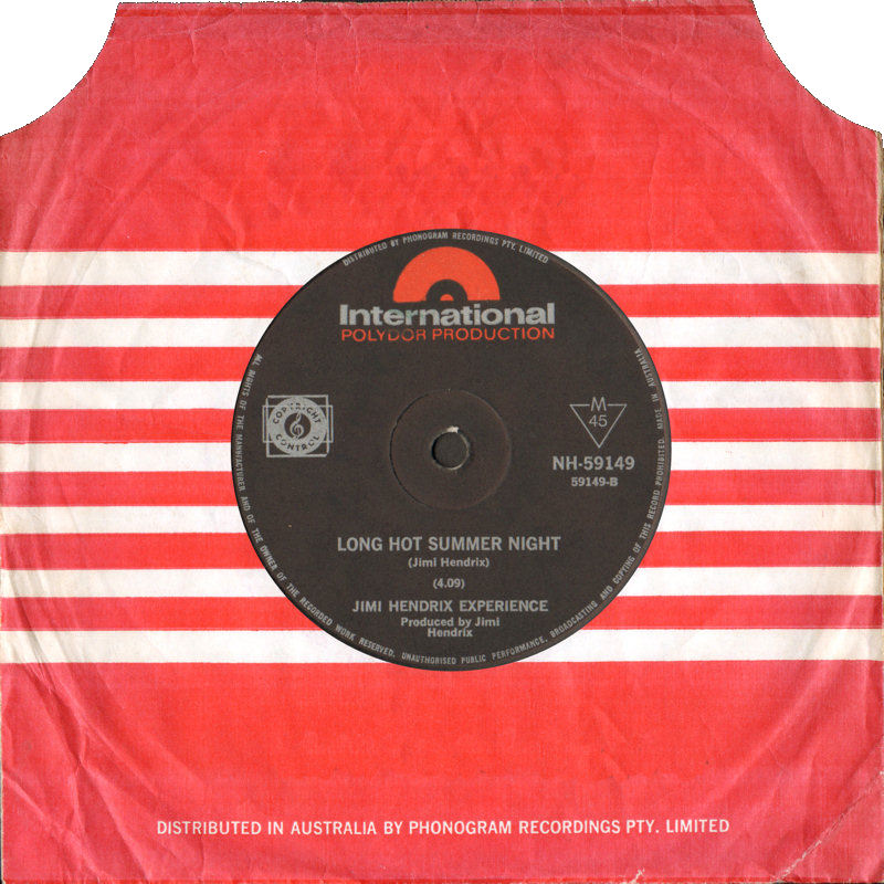 Discographie : 45 Tours : SP, EP, Maxi 45 tours - Page 9 1968%20Polydor%20International%20NH-59149%20LongHotSummerNight