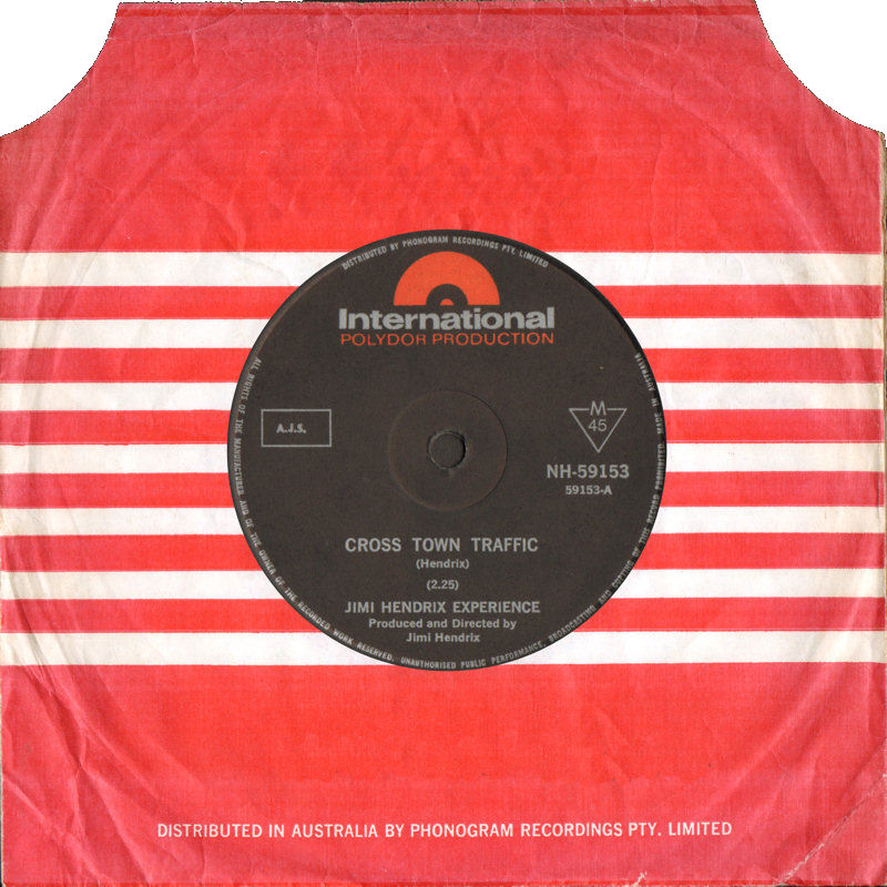 Discographie : 45 Tours : SP, EP, Maxi 45 tours - Page 9 1968%20Polydor%20International%20NH-59153-CrosstownTraffic