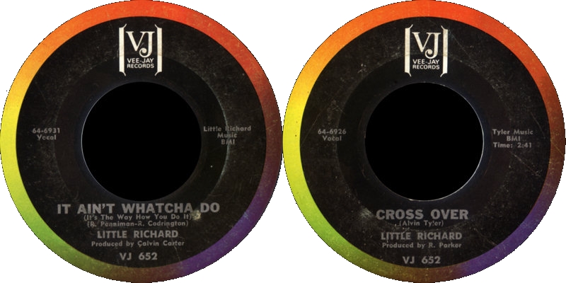 Discographie : Enregistrements pré-Experience & Ed Chalpin - Page 6 VeeJay64-6931-ItAintWhatchaDo-CrossOver_zps0c98a901